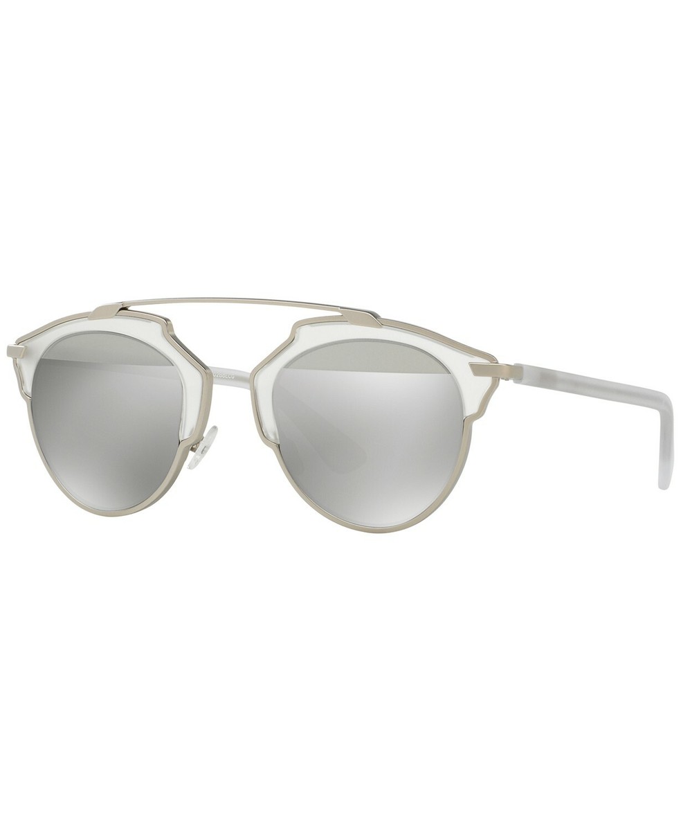 Dior Women DIORSOREAL 48 Silver/Silver Sunglasses 48mm | eBay display picture 3