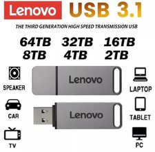 1TB/2TB Lenovo USB Flash Drive Metal Memory S...