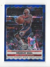 2019-20 Optic Front Row Seat Blue Cracked Ice #17 Bradley Beal Wizards