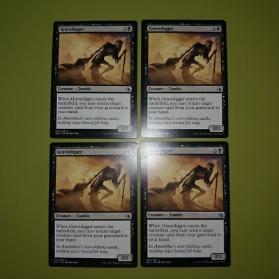 Gravedigger x4 Amonkhet 4x Magic the Gathering MTG