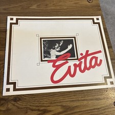Evita 1979 Souvenir  Theatre Program Loni Ackerman