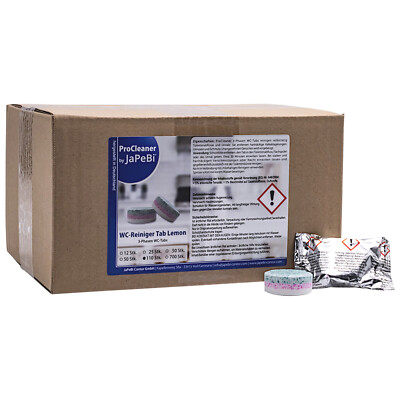 110 WC Reiniger Reinigungs Tabs Reinigungstabletten 25g Lemon Urinsteinlöser