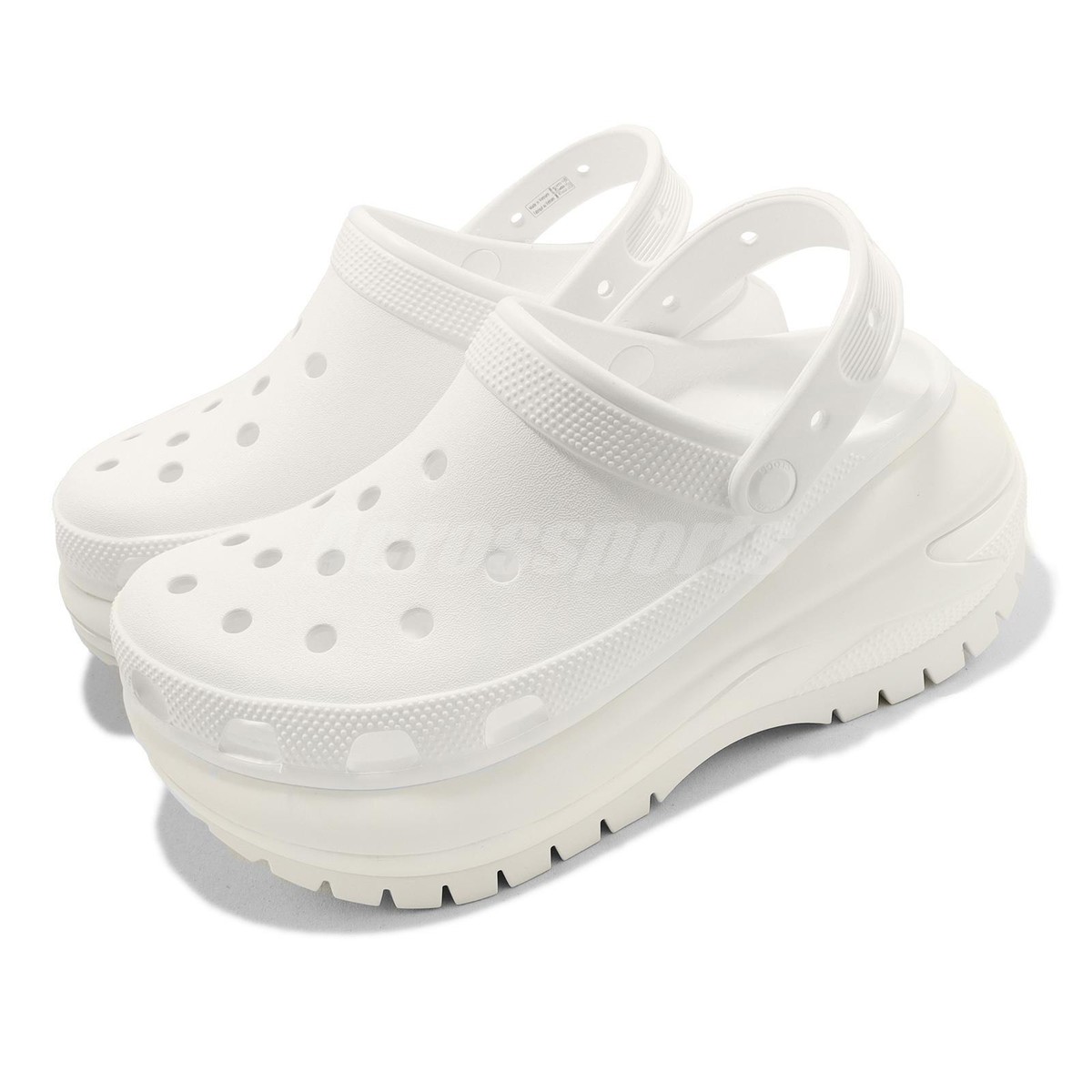 サンダル crocs CLASSIC MEGA CRUSH CLOG 28cm Amazon.com | Crocs Classic Mega Crush Sandal Black Men's 2