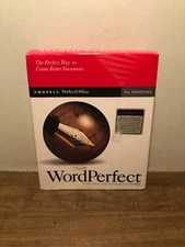 Novell Word Perfect Perfect Office Processor V 6.1 For Windows 3.5 Floppy Disks