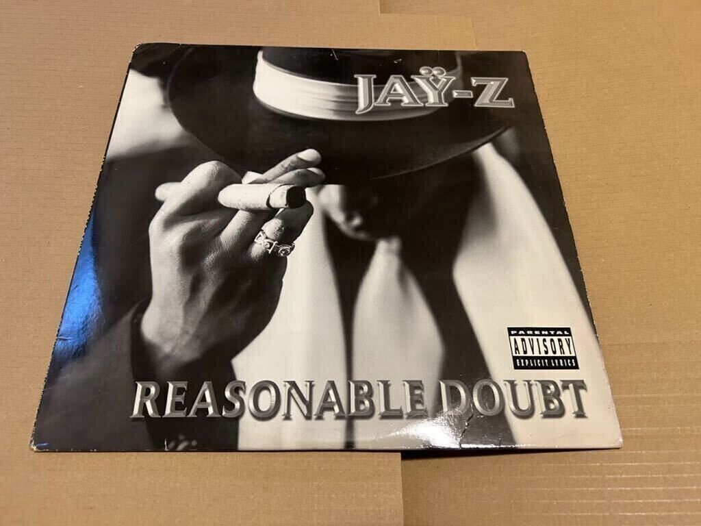 Jay-Z Reasonable Doubt 1996 US Original 2 LP Vinyl Roc-A-Fella Record P1 50592