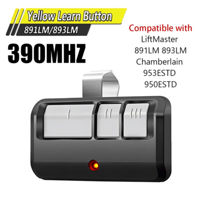 Security+ 2.0myQ 950ESTD 41A7633 3-Button Remote Control for Yellow Learn Button
