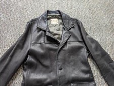 Black Leather Three-Button Suits & Blazers for Men for sale Black Leather Three-Button Suits & Blazers for Men for sale
