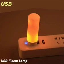 USB LED Flexible Night Light Mini Portable Desk Reading Lights for Laptop Mobile