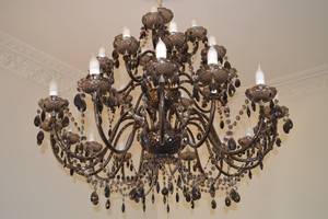 Deckenlampe taupe