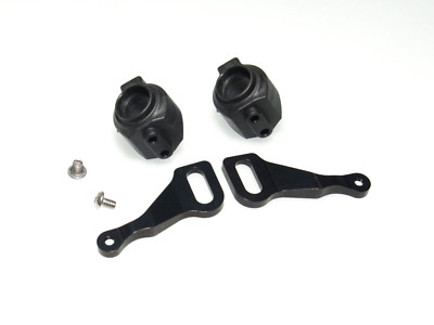 XRA300041 XRAY X4 '25 1/10 LUXURY TOURING CAR FRONT STEERING BLOCK KNUCKLES HUBS