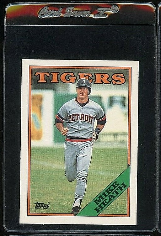 1988 TOPPS TIFFANY #237 MIKE HEATH DETROIT TIGERS 