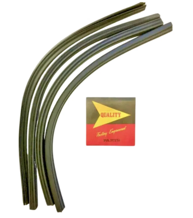 适用于 1957 - 1959 DeSoto 克莱斯勒 4 门硬顶 Roofrail Weatherstrip 橡胶密封圈 — 第 2/4 张图片