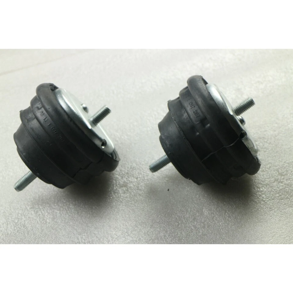 Juego de montaje de motor delantero L R 2 piezas apto para BMW E39 525i 528i 530i 1997-2003 Foto 2 de 4
