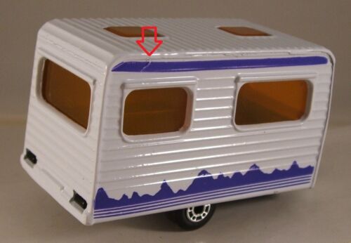 MATCHBOX MB#031 Caravan Trailer, 1998 issue from 5-pack set (LOOSE / NEAR-MINT) - Picture 2 of 2