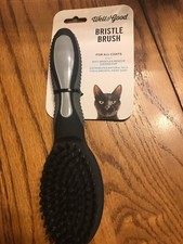 Well & Good Black Cushion Pin Cat Brush For Thick, Curly Or Long Coats Ships N24