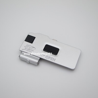 Battery Door Cover Lock Lid Assy - Silver For Olympus OM-D E-M10