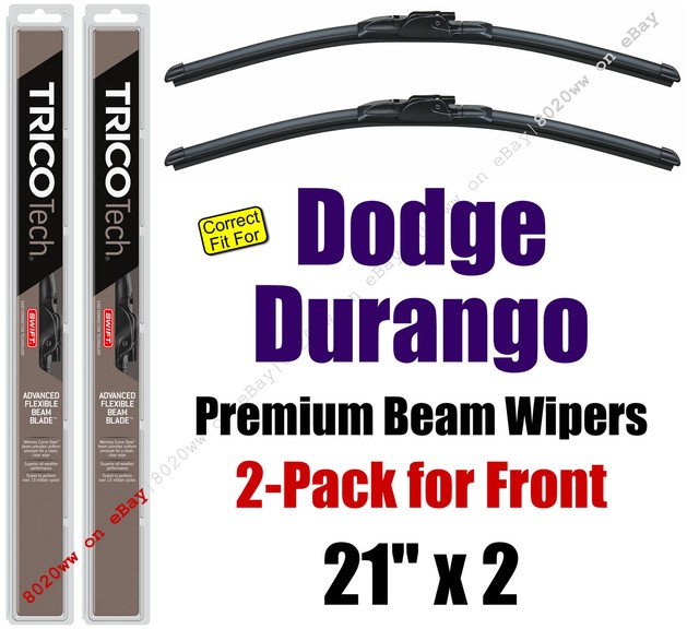 Wipers 2Pack Premium Wiper Beam Blades fit 20022003 Dodge Durango