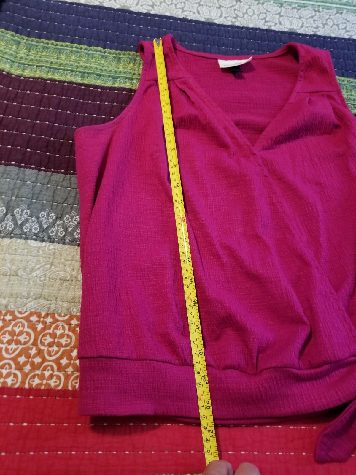 Universal Thread Women's Top Tie Bottom Small Fus… - image 6