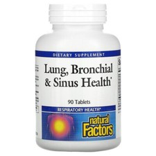 Natural Factors Lung, Bronchial  Sinus Health 90 Tabs