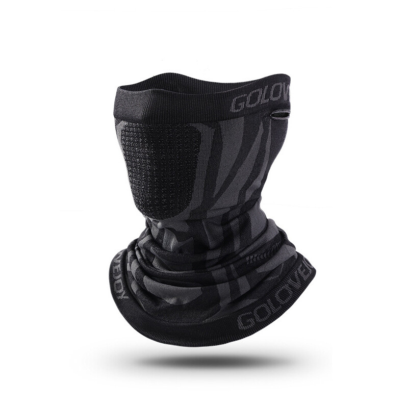 Scaldacollo Invernale, Maschera Viso Moto, Maschera Sci Ciclismo Termica Antivento foto 2