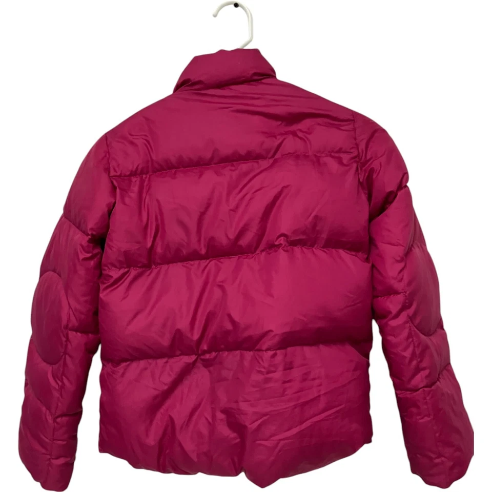 Ralph Lauren 热销粉色 Puffer 外套羽绒加厚夹克女孩 L 长袖 — 第 2/4 张图片