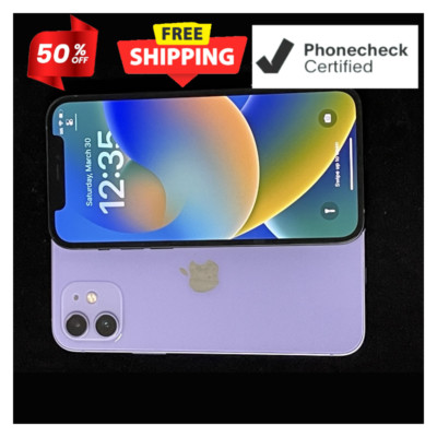 Apple iPhone 12 64GB Att Unlocked Verizon Dual 12MP Camera Pristine 6.1'' Screen