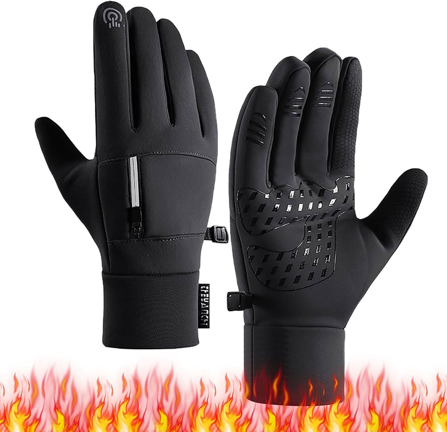 Arcticz Premium Thermo Gloves, Arcticz Windproof Thermal Touch Screen