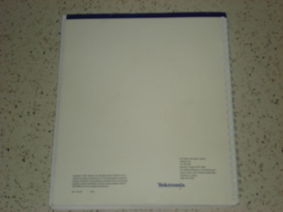 TEKTRONIX TDS Digitizing Oscilloscope Series (544/744/etc.) QUICK START HANDBOOK - Image 2 of 4