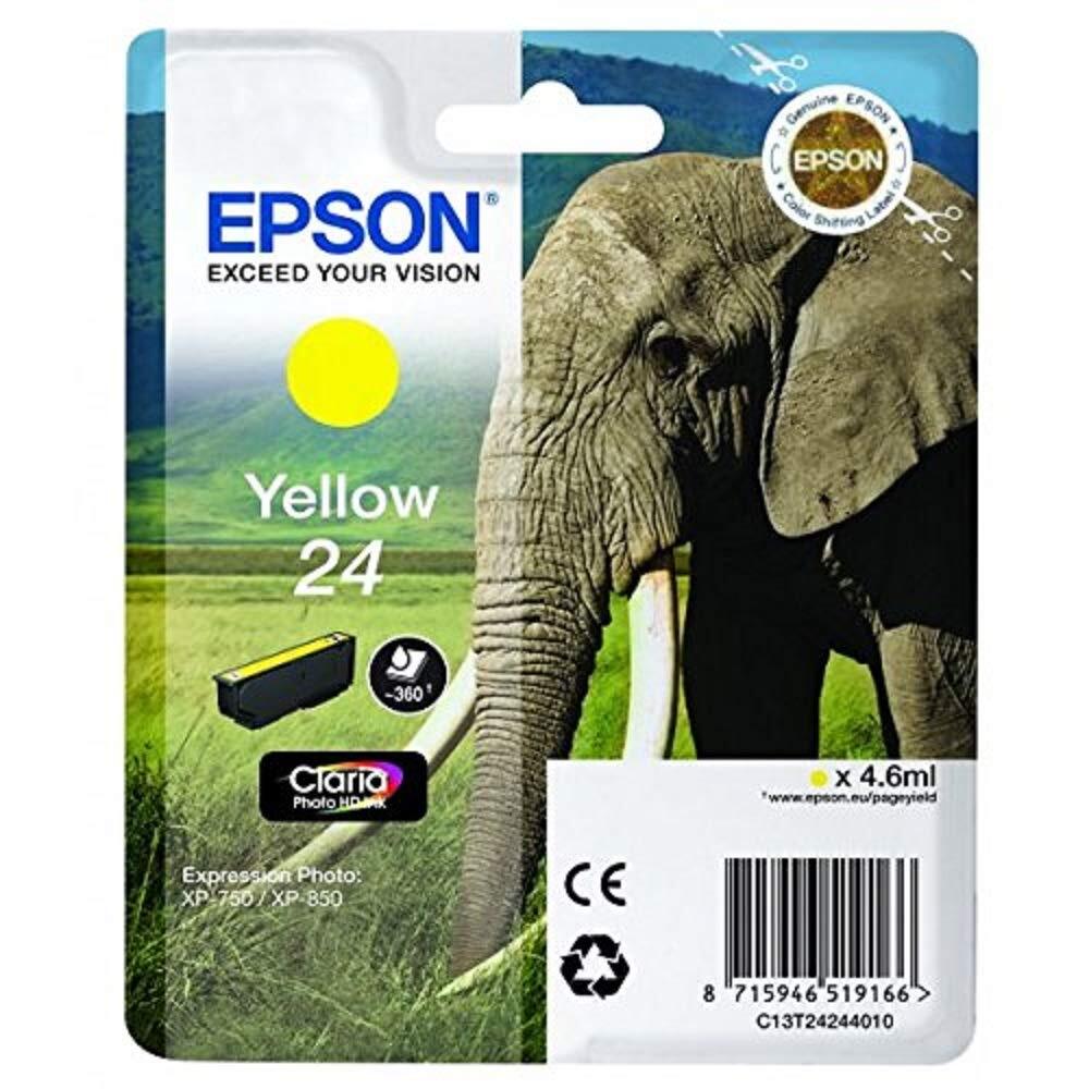 EPSON - YELLOW 24 CLARIA PHOTO HD INK NUOVO