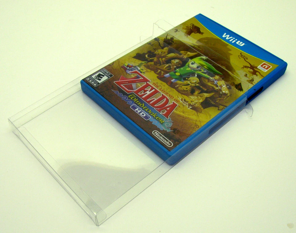 10X JUEGO NINTENDO WII U CIB - CAJA PROTECTORA DE PLÁSTICO TRANSPARENTE FUNDA PROTECTORA Foto 3 de 4