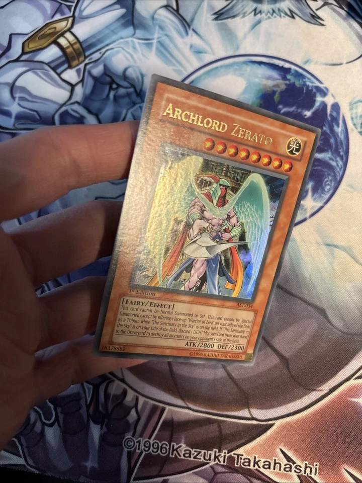 (MC) Yugioh! Archlord Zerato - AST-034 - Ultra Rare - 1st Edition VLP - Image 4 of 4