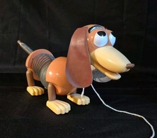 Disney Pixar Toy Story Slinky Dog Pull Toy Plastic Rolling