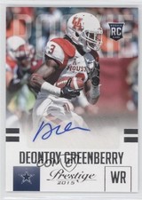 2015 Panini Prestige Rookie Signatures Deontay Greenberry #228 Auto 4k8