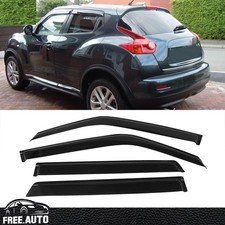 Fits 11-17 Nissan Juke 4pc Set Window Visors Acrylic Fits 11-17 Nissan Juke 4pc Set Window Visors Acrylic