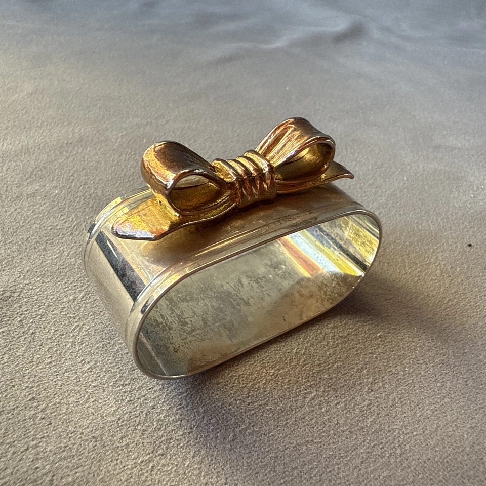 Lote de artículos para el hogar vintage enchapados en plata/acero varios. Porta servilletas plato candelabro Foto 2 de 4