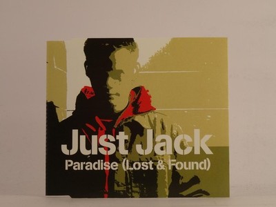 JUST JACK PARADISE (LOST AND FOUND) (E85) 4 Track Promo CD Single including Pict