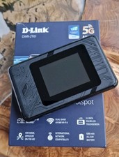 D-Link DWR-2101 Portable 5G Mobile Hotspot Router with Wi-Fi 6 and Touch Screen