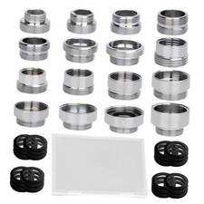 16 PCS Faucet Adapter, FRIVASTIC Sink Adapter for Faucet, Kitchen 16 Aerator