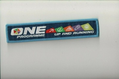 Running Patch One Programme Up and Running patch | eBay