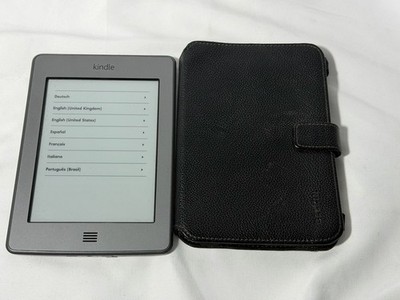 Amazon Kindle Touch (4th Gen.) D01200 - 4GB - Wi-Fi - 6'' eReader - Gray