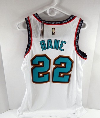 Men Memphis Grizzlies Desmond Bane #22 Swgmn White Jersey Classic