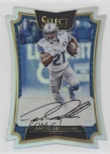 2016 Panini Select Die-Cut Auto 84/99 Ameer Abdullah #DC-AA Auto 1b8