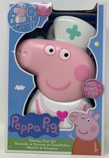 Peppa Pig Checkup Case Set with Carry Handle 8-Piece Doctor Kit b4 