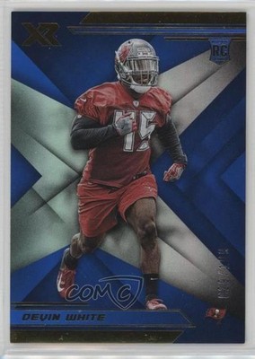 2019 Panini XR Rookies Blue 29/199 Devin White #150 Rookie RC y0x