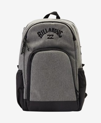 Billabong Recycler Command 29L Unisex Large Backpack Heather Gray NWT