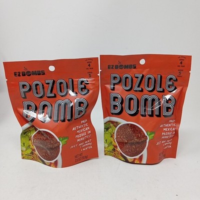 Pozole Bomb EZ Spices To Create Authentic Flavorful Homemade Pozole (Lot of 2)