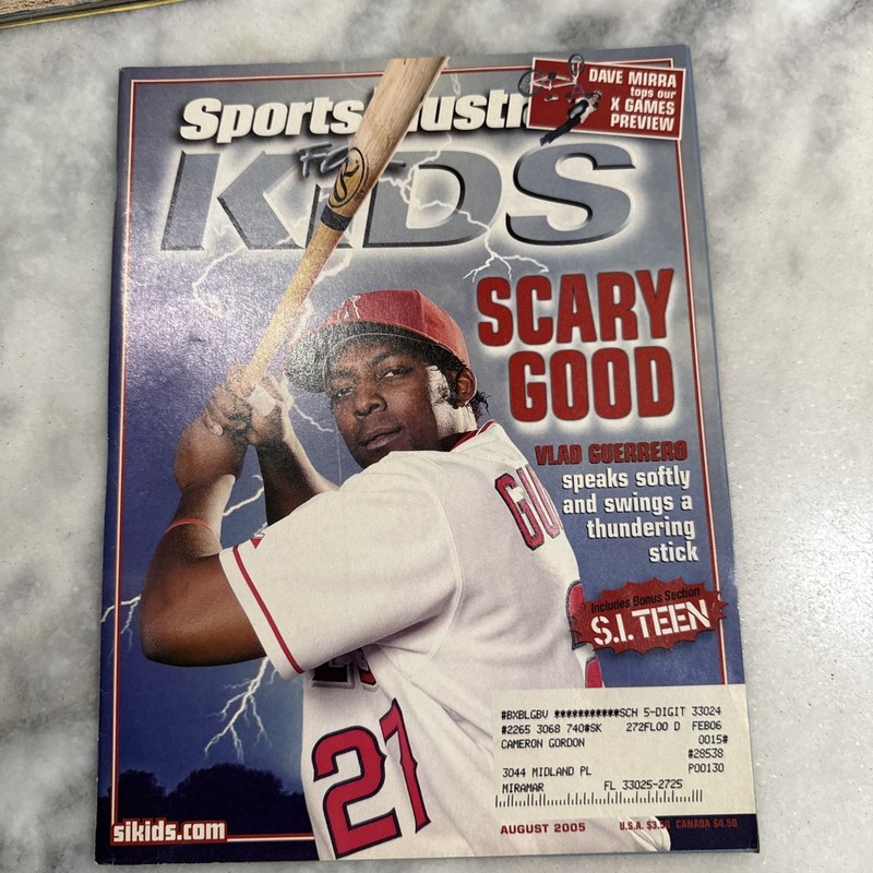 Sports Illustrated for Kids August 2005 + Cards & Poster Included 