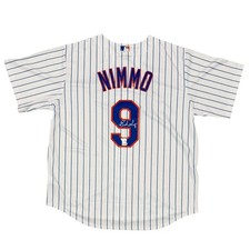 Brandon Nimmo Signed Autographed New York Mets Nike Jersey FANATICS COA