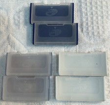 NYKO Nintendo Game Boy Advance GBA Cartridge Cases/Dust Covers Lot of 6 RARE