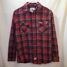 VTG 2006 Surly Brewing Co Flannel Shirt Men's Small Button Down